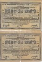 1915. "A CS.kir. penzügyministeriumnak...engedélyezett és Burgneustadti Kusmanek Hermann... Úr ...