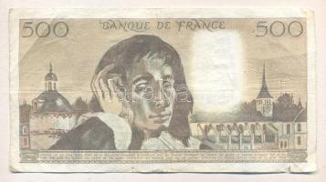 Franciaország 1981. 500Fr T:III (apró tűlyukak)
France 1981. 500 Francs C:F