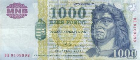 1998. 1000Ft (2x) "DA/DB" + 1999. 1000Ft "DB" + 2003. 1000Ft (2x) "DA/DB&qu...