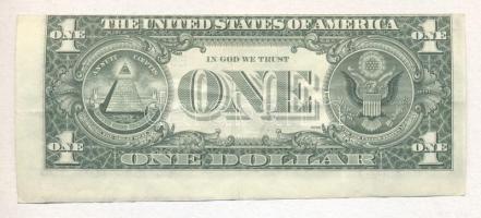 Amerikai Egyesült Államok 1981E 1$ "George Washington" erős vágáshiba! T:III
USA 1981E 1 D...