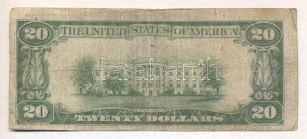 Amerikai Egyesült Államok 1934I 20$ "Andrew Jackson" T:III
USA 1934I 20 Dollars "Andr...