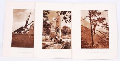 1914-1918 10db az Érdekes Újság I. világháborús harctéri képeiből / Military photos from World War I, 28x36cm