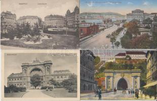 110 db háború előtti Budapest képeslap