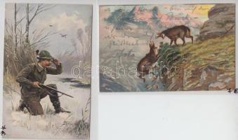 10 db vadász jobbakkal