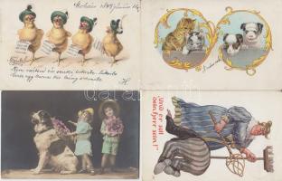 33 db régi motívumlap jobbakkal