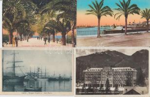 18 db régi olasz városképes lap jobbakkal