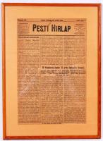 Üvegezett fa keret paszpartuval / frame 32x48 cm