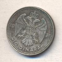 Jugoszlávia 1931. 10D Ag "I. Sándor" T:2- Yugoslavia 1931. 10 Dinara Ag C:VF