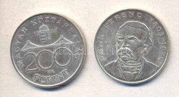 1994. 200Ft Ag "Deák" (2x) T:2