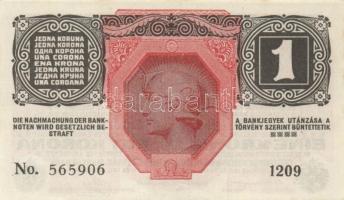 1916. 1K (4x) sorszámkövető párok! T:I,I-