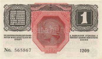 1916. 1K (4x) egymásutáni sorszámok! T:I-