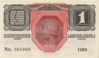 1916. 1K (4x) egymásutáni sorszámok! T:I-