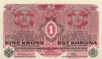 1916. 1K (4x) egymásutáni sorszámok! T:I-