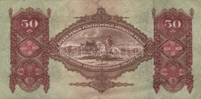 1930-1946. 4db klf felülbélyegzés pengőkön T:vegyes