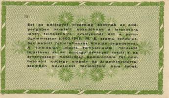 1946. 10.000MP + 50.000AP (2x) nyomáshibával T:vegyes