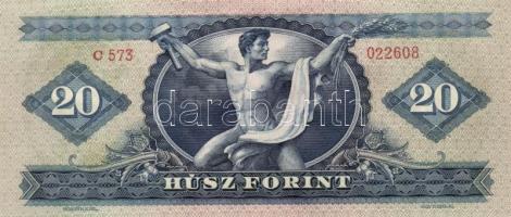 1949. 20Ft (2x) eltérő színárnyalat! T:I-,III