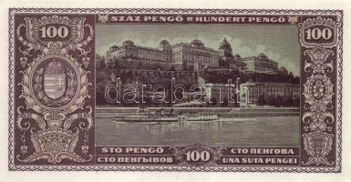 1945. 100P (3x) egymásutáni sorszámmal! T:I