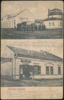 Csap hotel and the shops of Bertalan Friedman, Dezső Pittel (EK)