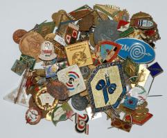 ~1945-1990. 93db klf magyar jelvény T:vegyes