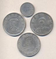 4db klf ezüst érme fém hamisítványa T:vegyes 4 pieces of various fake coins C:mixed