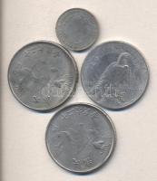 4db klf ezüst érme fém hamisítványa T:vegyes
4 pieces of various fake coins C:mixed