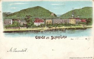 1899 Schandau, litho