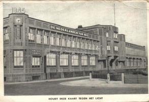 The Hague, insurance company, hold to light (small tear)