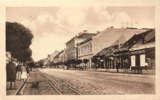 Nagybecskerek Aleksandar street, shops