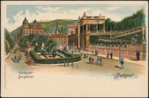 Budapest I. Várbazár litho