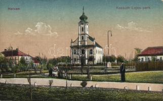 Hatvan Kossuth Lajos park (kis szakadás / small tear)