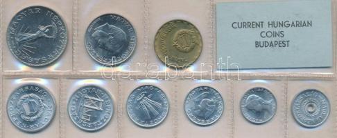 1978. 2f-10Ft 9db klf érmés forgalmi sor fóliatokban T:1