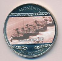 Libéria 2004. 10$ "Szabadság pillanatai-Tienanmen tér 1989." multicolor T:PP
Liberia 2004....