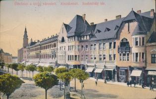 Kecskemét Szabadság tér, Szél Nándor üzlete, drogéria (Rb)