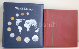 2db gyűrűs éremtartó berakólapok nélkül új és újszerű állapotban