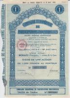 Amerikai Egyesült Államok 1940-50-60-70-es évek 6db különféle részvény + Monaco 1934. "Compagnie Européenne De Participations Industrielles" részvénye  USA 1940s,50s,60s,70s 6 different shares + Monaco 1934. share of "Compagnie Européenne De Participations Industrielles"