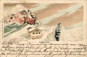 1898 Wendelstein Litho