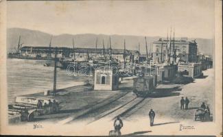 Fiume quay, Divald (cut)