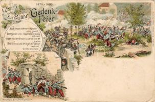 1897 Gedenkfeier zur 25 jähr Litho (EK)