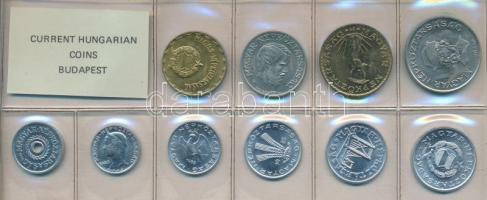 1985. 2f-20Ft 10db klf érmés forgalmi sor fóliatokban T:1