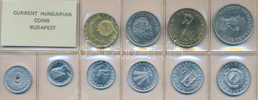 1984. 2f-20Ft 10db klf érmés forgalmi sor fóliatokban T:1
