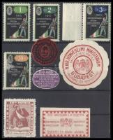 9 db I. világháborús segélybélyeg