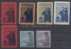 7 db I. világháborús segélybélyeg