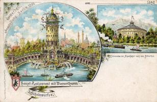 1897 Berlin Gewerbe Ausst. Litho