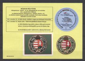 2011 Pecsétbélyegnap a Bélyegmúzeumban emléklap levélzáróval