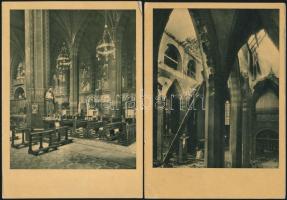 Praha Emauzsky klaster / Emmaus cloister - 6 unused postcards