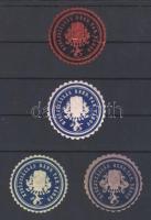 Kisujjszállás R.T. város pecsétbélyegei, összesen 4 db