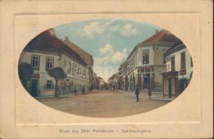 Hollabrunn Sparkasse street