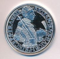 Magyar tallérok utánveretben "Báthory Zsigmond Tallérja 1589." Ag (0,999) 20g T:PP Tanúsít...