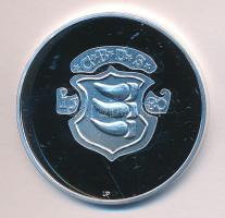 Magyar tallérok utánveretben "Báthory Kristóf egyoldalú tábori tallérja 1580." Ag (0,999) 20g T:PP Tanúsítvánnyal csak 2000db!