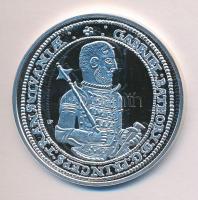 Magyar tallérok utánveretben "Báthory Gábor Tallérja 1609." Ag (0,999) 20g T:PP Tanúsítván...